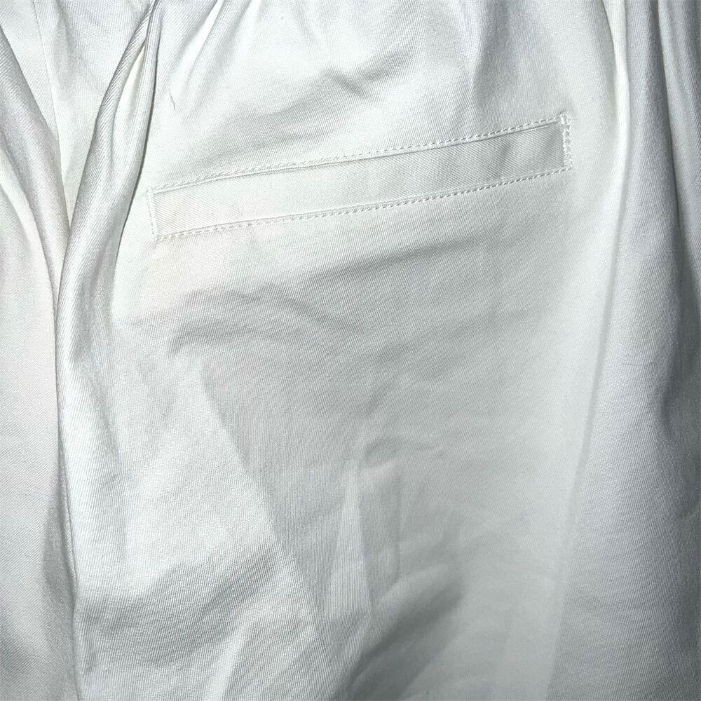 Isaac Mizrahi Women's Plus Size 20 Ivory Dress Pants Straight Leg - Picture 3 of 6